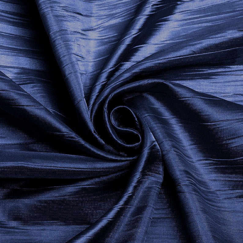 Crushed Taffeta Stretch Taffeta Fabric - Solid, 58" Width (1 Yard)