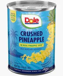 Dole Crushed Pineapple