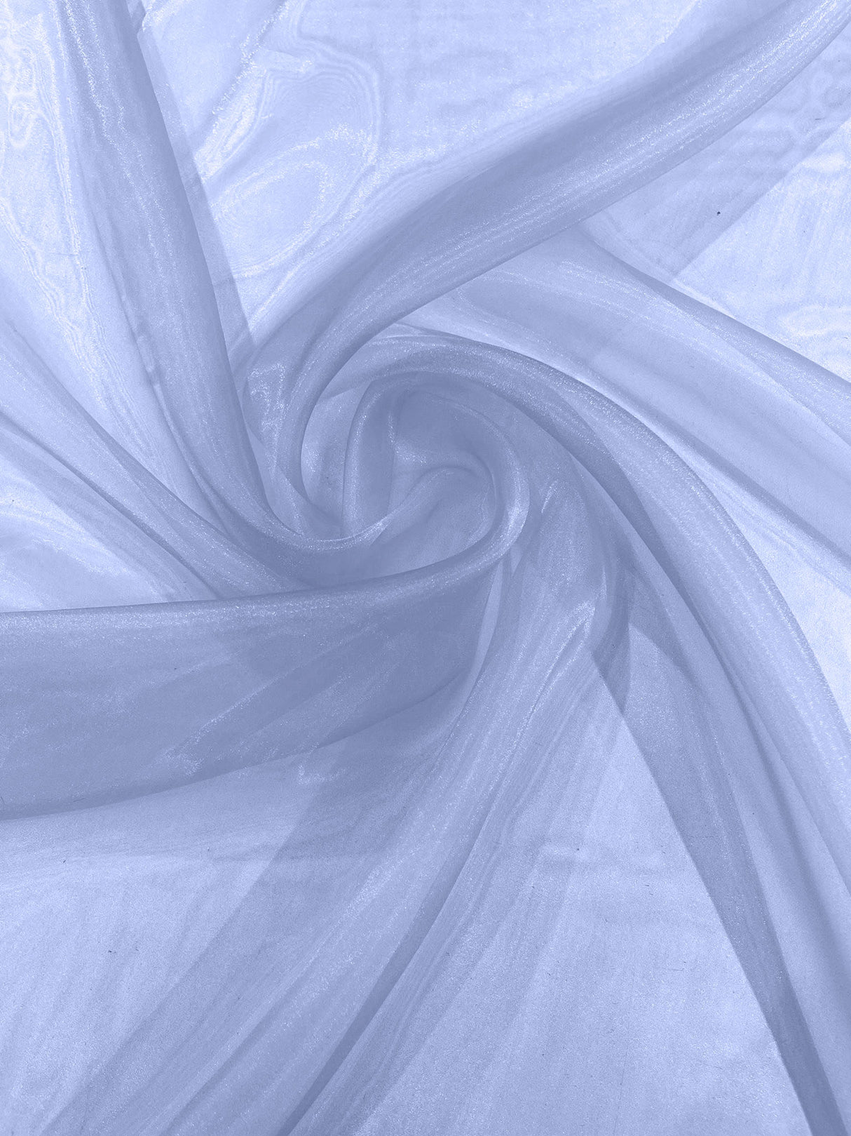 Crystal Organza Nylon Polyester Fabric - Sheer, Lightweight, 59/60" Width (1 Yard)