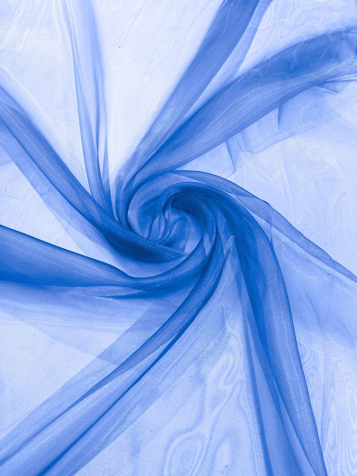 Crystal Organza Nylon Polyester Fabric - Sheer, Lightweight, 59/60" Width (1 Yard)