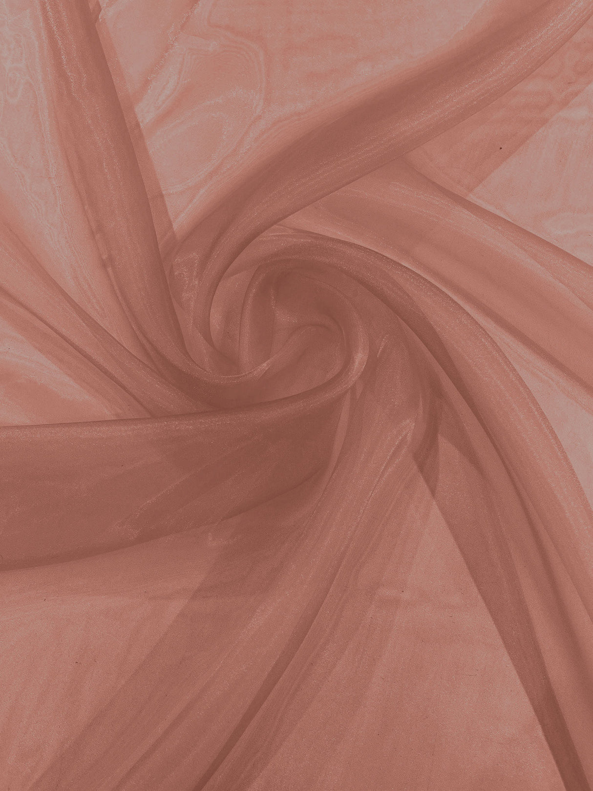 Crystal Organza Nylon Polyester Fabric - Sheer, Lightweight, 59/60" Width (1 Yard)