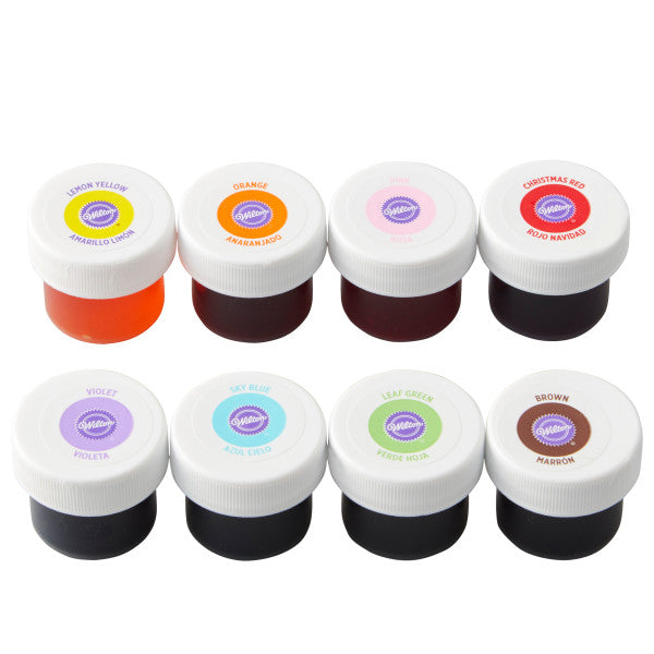 Wilton Icing Colors Gel Food Coloring Set – 8 Count
