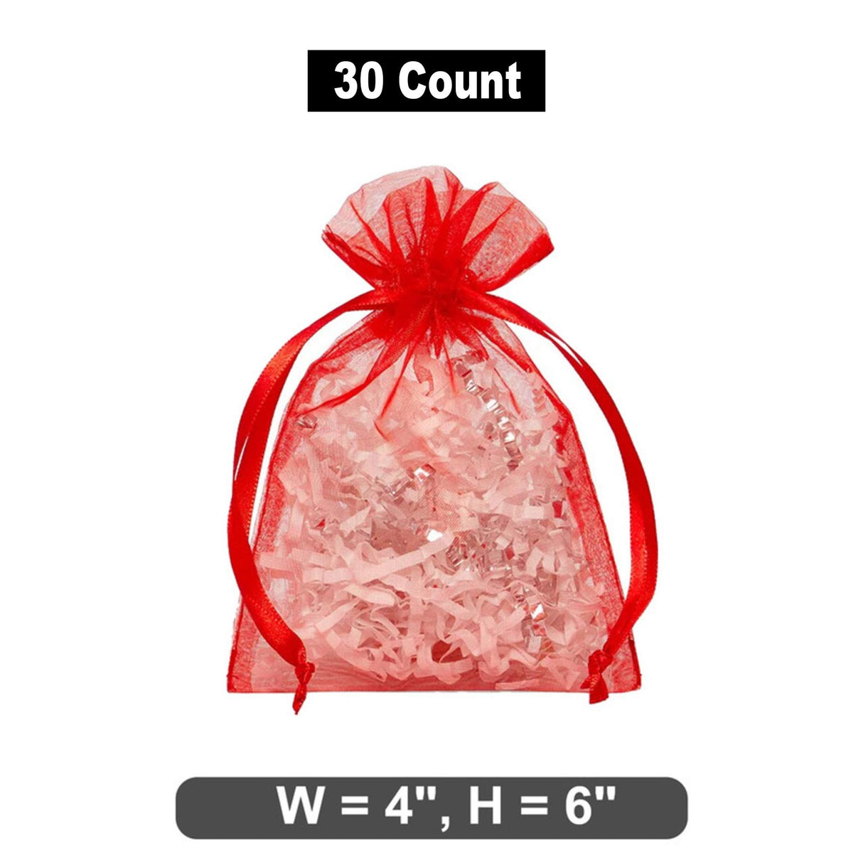 4" x 6" Organza Bag Great for Stationery and Small Items