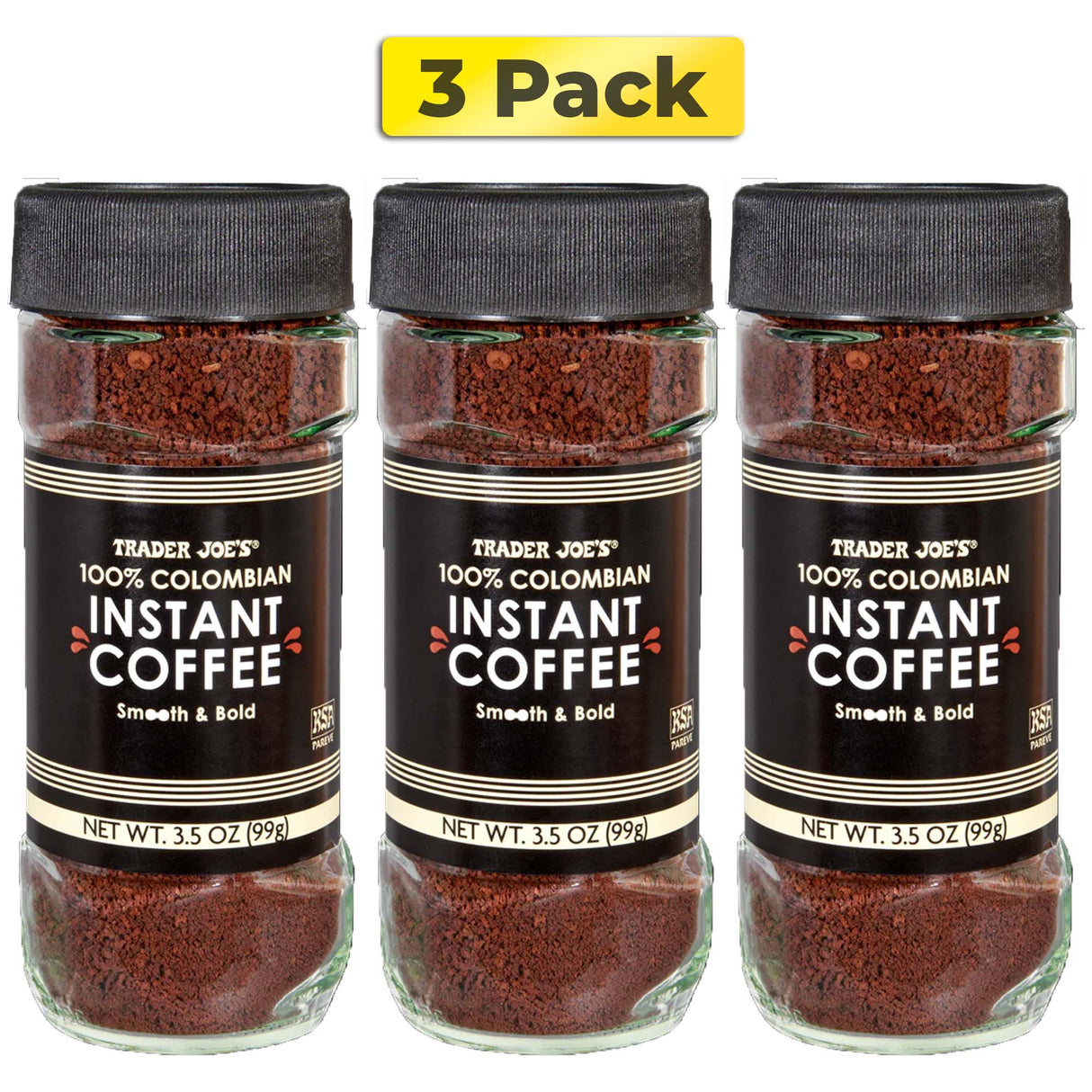 Trader Joe's 100% Colombian Instant Coffee | 3.5 oz