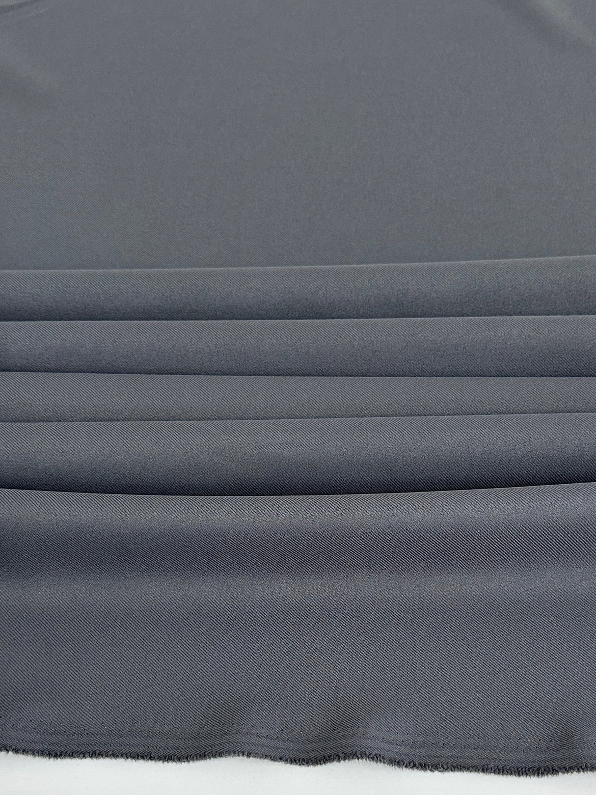 Gabardine Twill Dark Silver