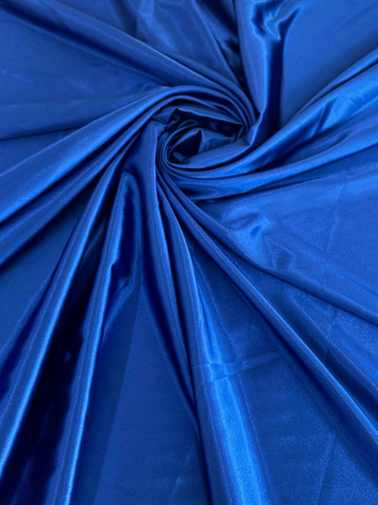 Luxury Silky Stretch Satin Royal Blue