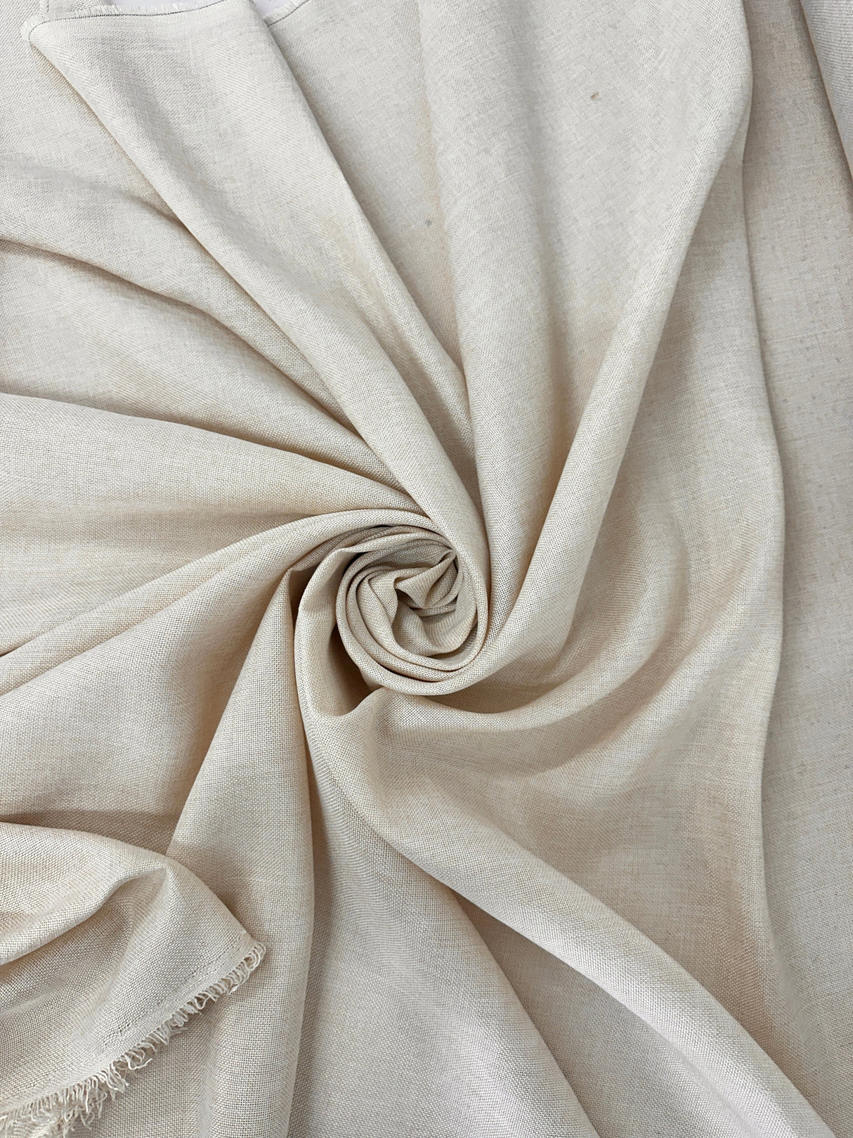 Champagne Faux Linen