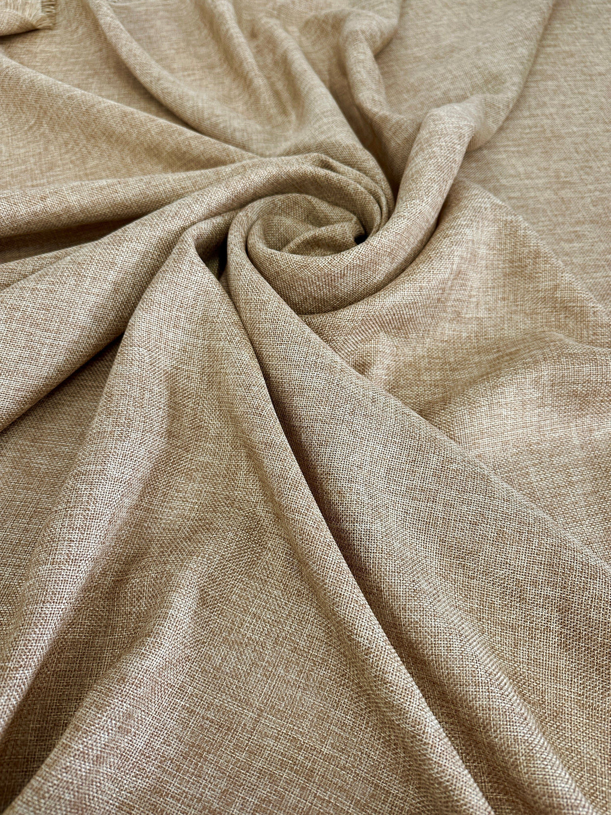 Faux Linen Sand