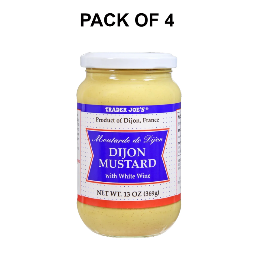 Trader Joe’s Dijon Mustard with White Wine - Flavorful & Versatile Snack
