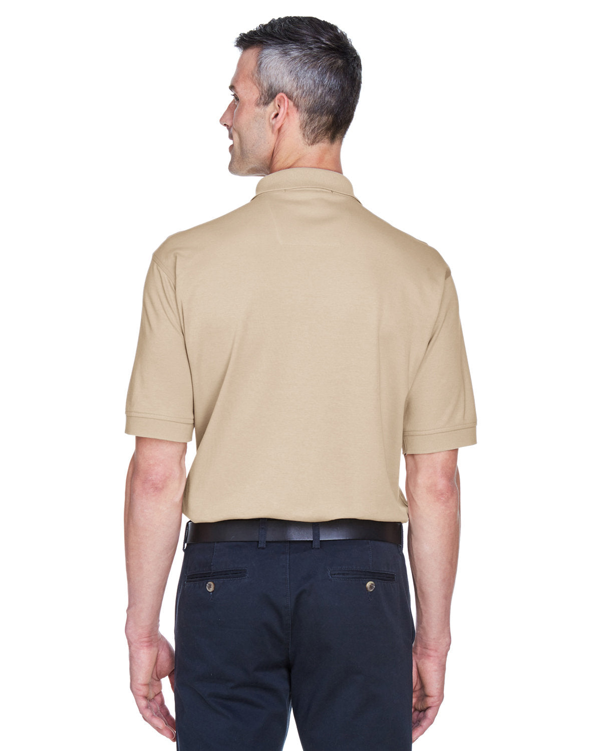 Men's Solid Perfect Pima Interlock Polo