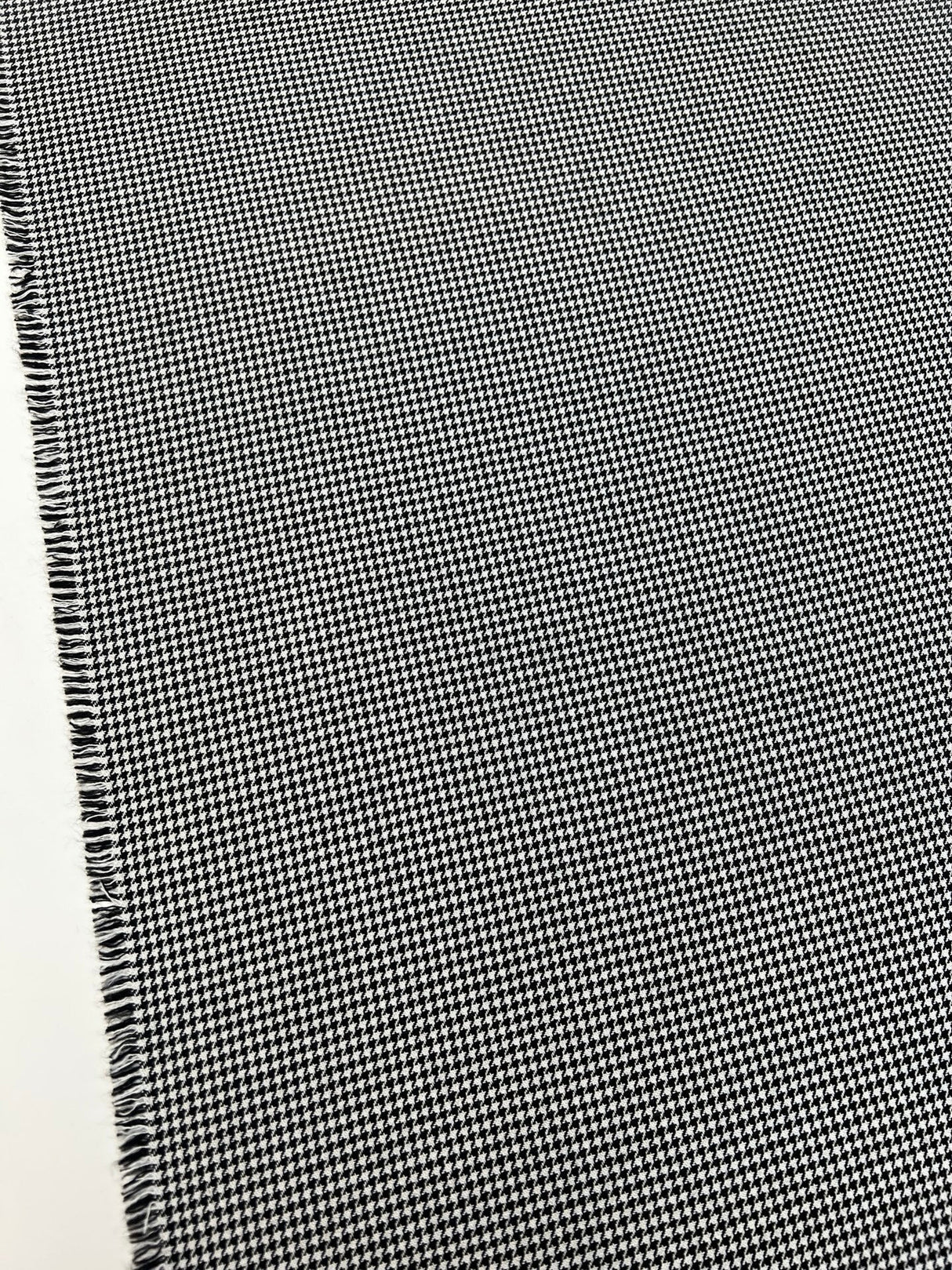 Cotton Wool Tweed Houndstooth
