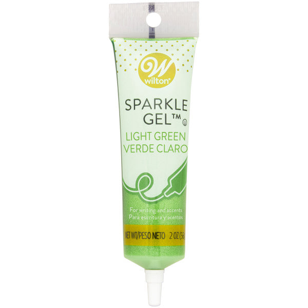 Wilton Light Green Sparkle Gel – 2 oz.