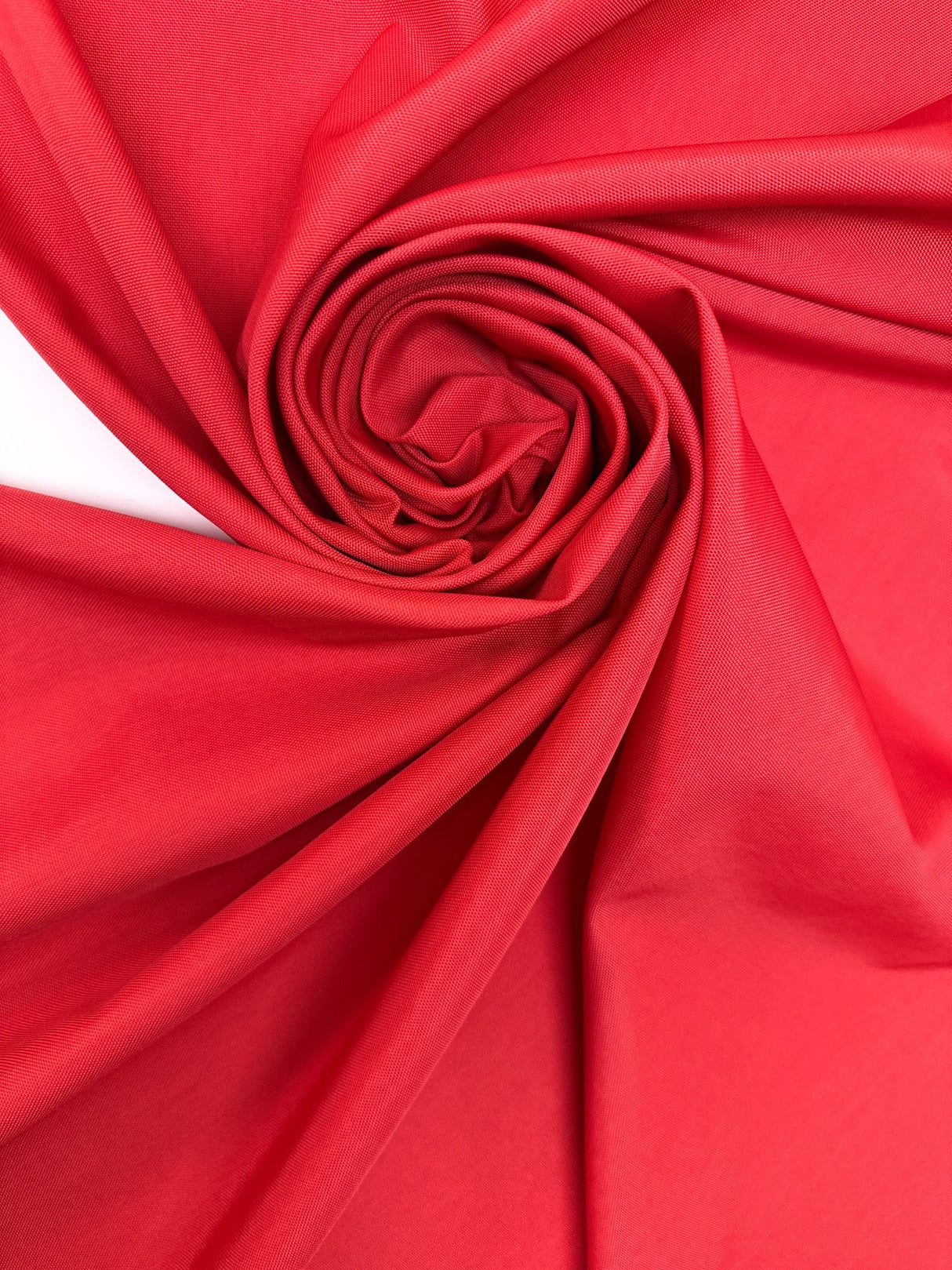 Red Polyamide Woven Fabric