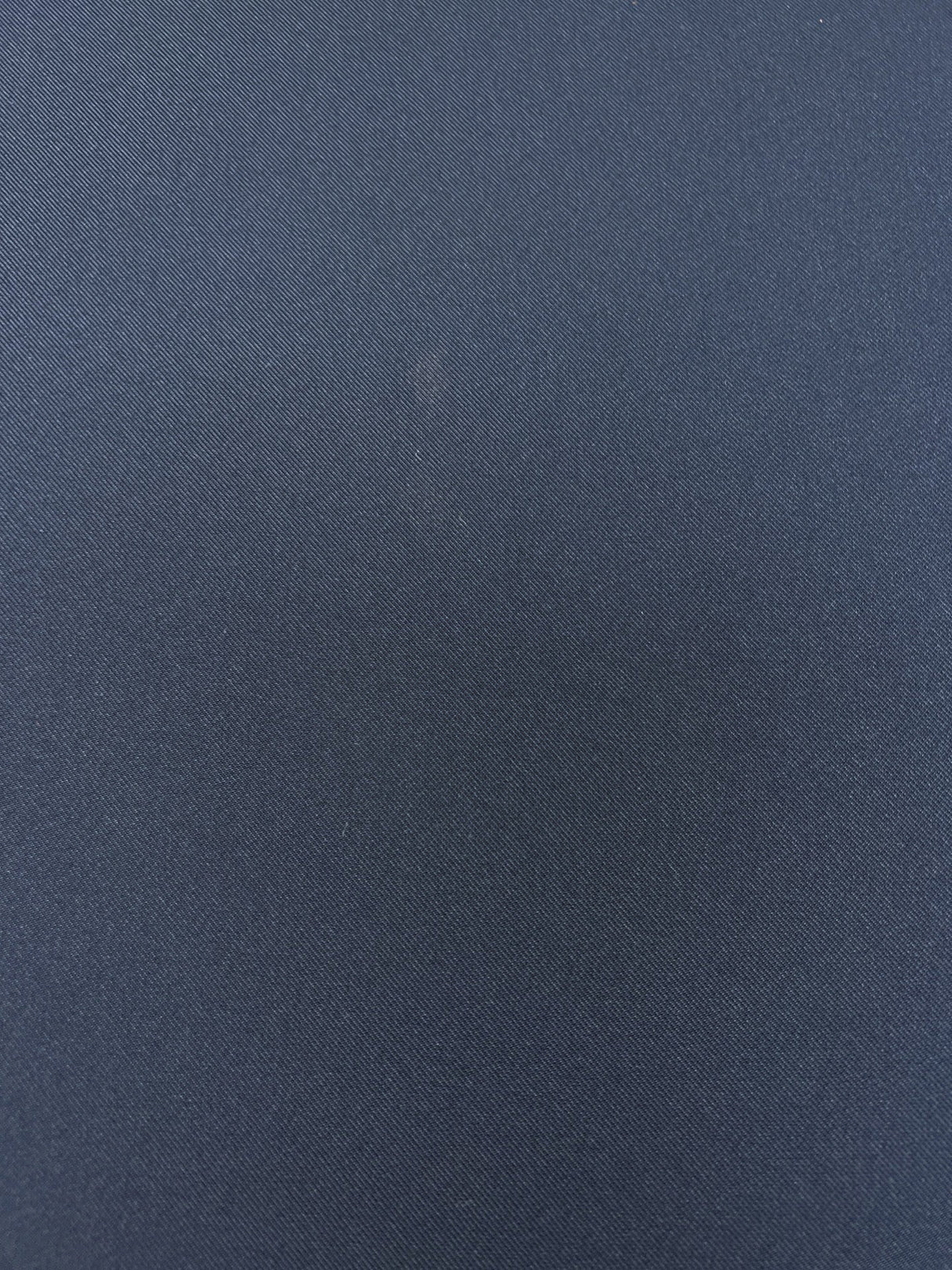 Blue Polyester Elastane Twill Suiting