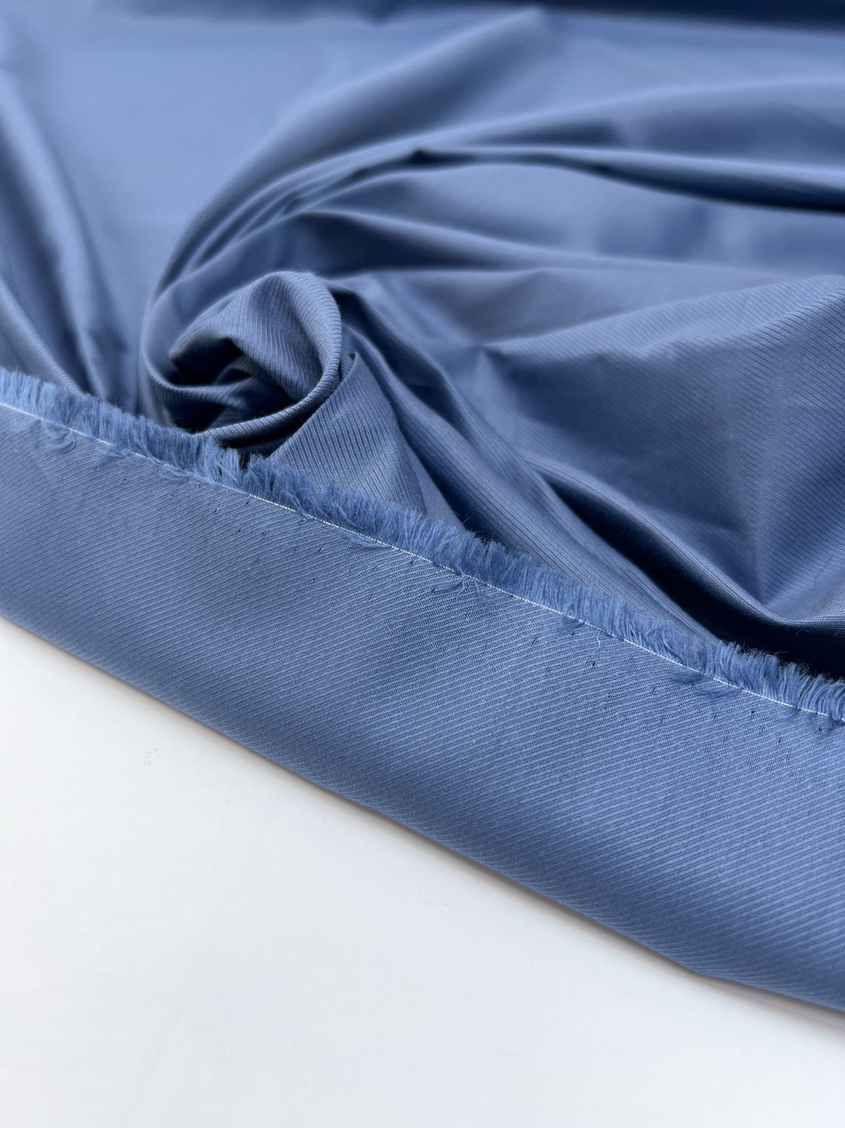 Cotton Nylon Twill Blue
