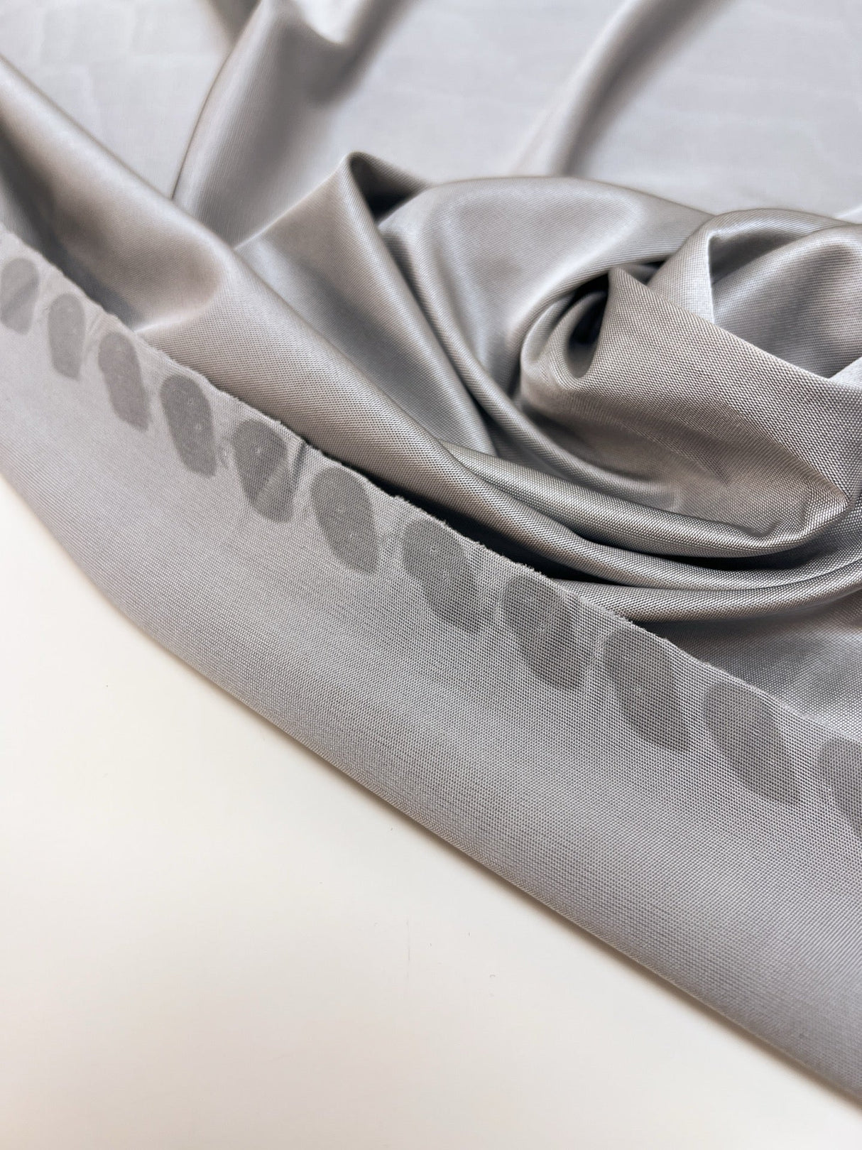 Viscose Elastane Moiré Knit Gray