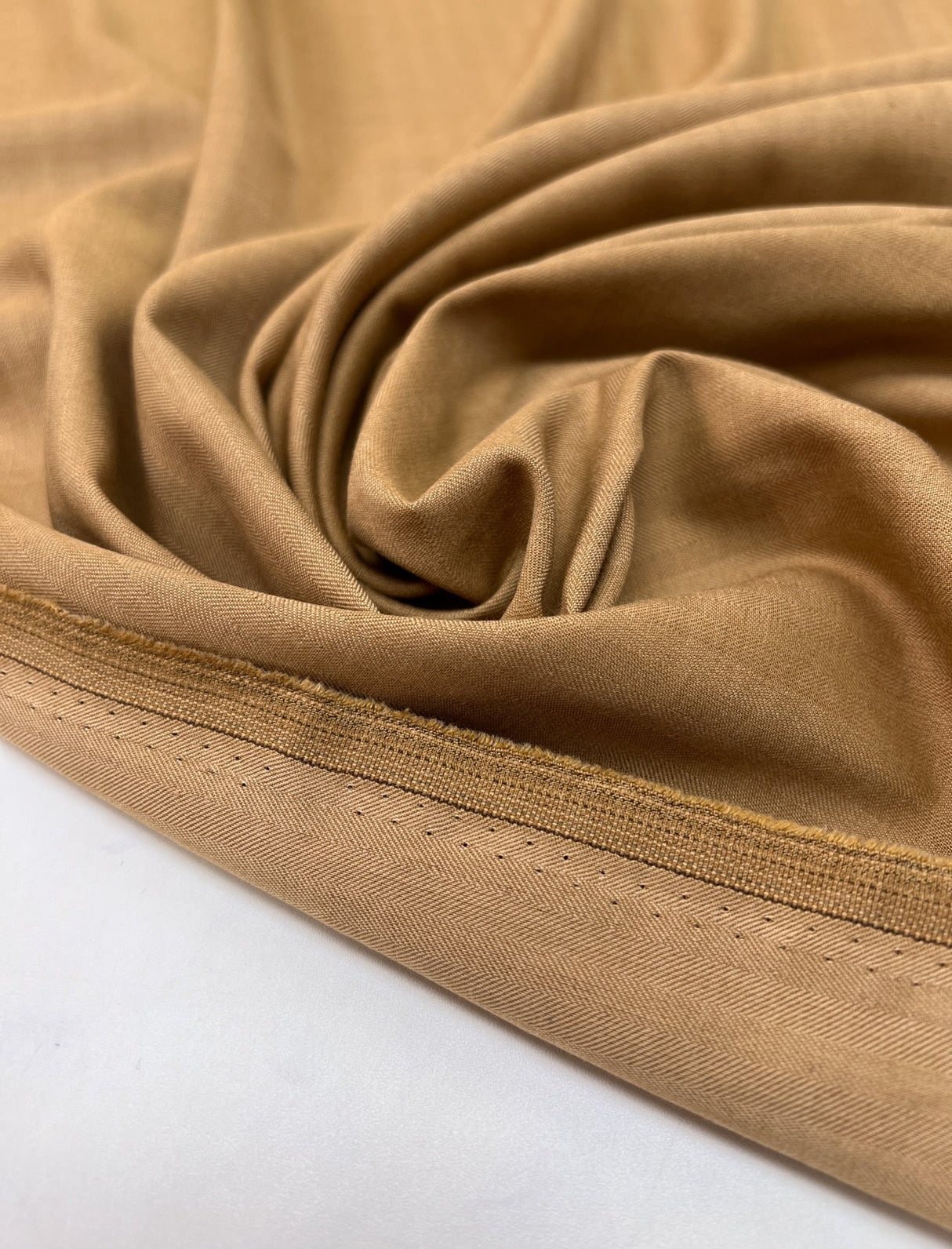Polyester Elastane Herringbone Twill Fabric
