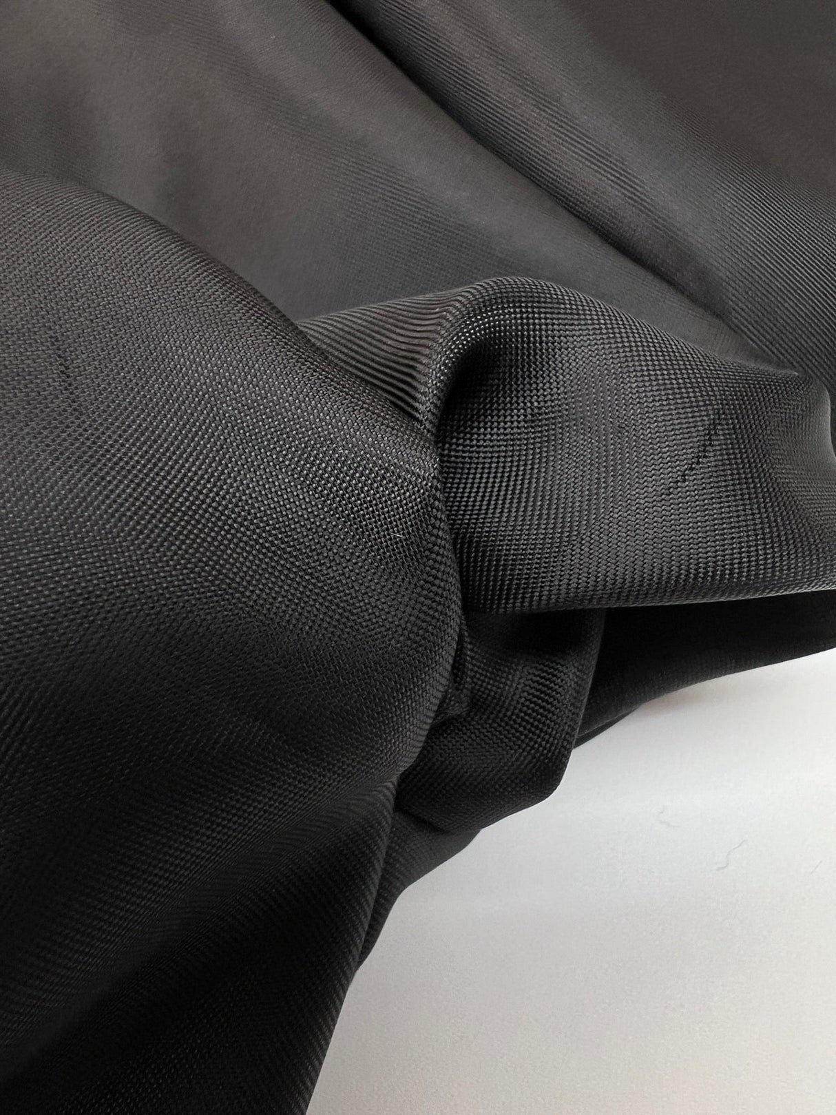 Black Viscose Twill Lining