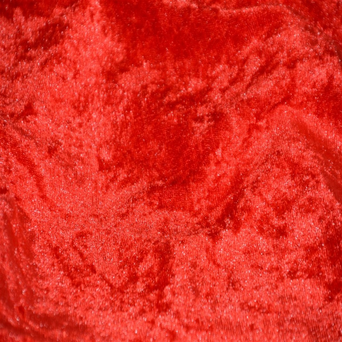 Panne Crush Stretch Velvet Polyester Fabric - Baby Blue, 60" Width, 2-Way Stretch (1 Yard)