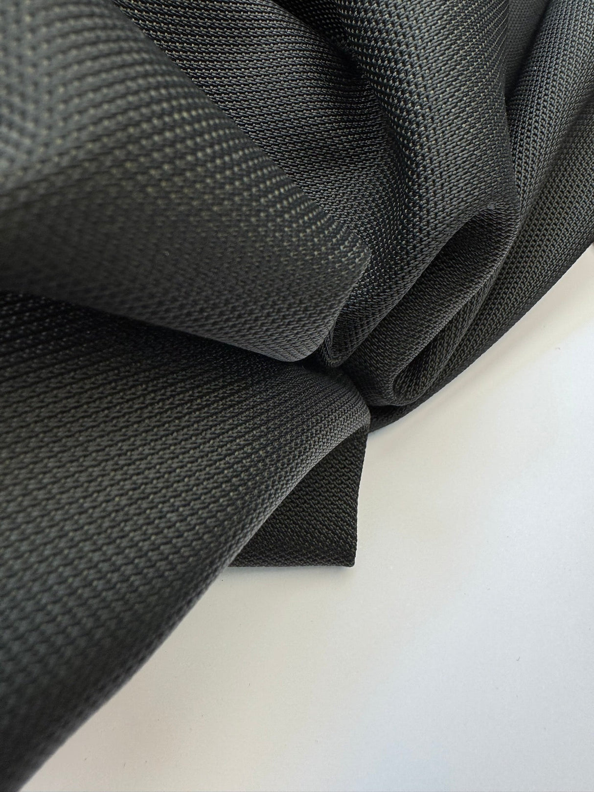 Wool Blend Jacquard Fabric Brown