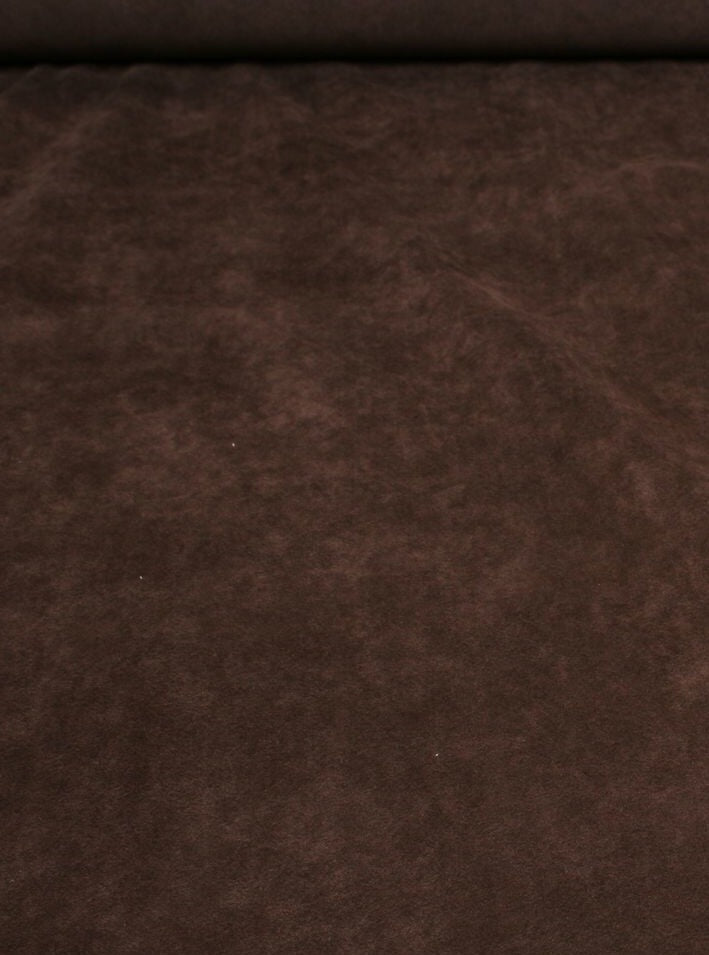 Chocolate Microsuede Faux Suede