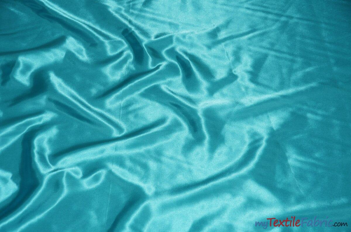 Silky Soft Medium Satin Polyester Fabric - Solid, 58/60" Width (70 Yard Bolt)