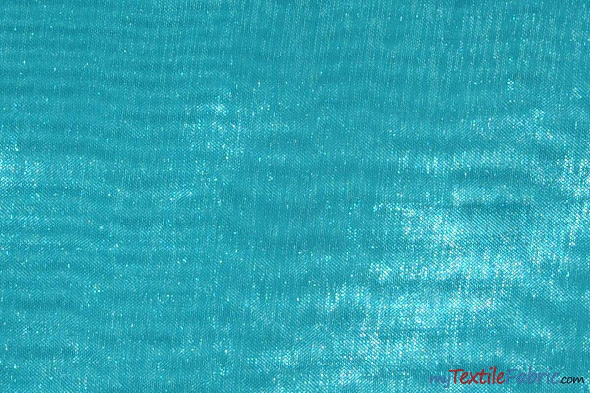 Mirror Organza Polyester Fabric - Sheer, Soft And Smooth, 58/60" Width (Continuous Yards & By Bolt)