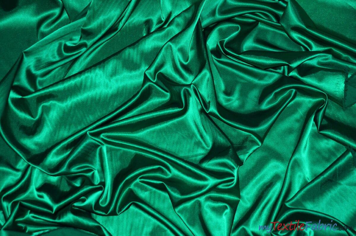 Silky Soft Medium Satin Polyester Fabric - Solid, 58/60" Width (70 Yard Bolt)