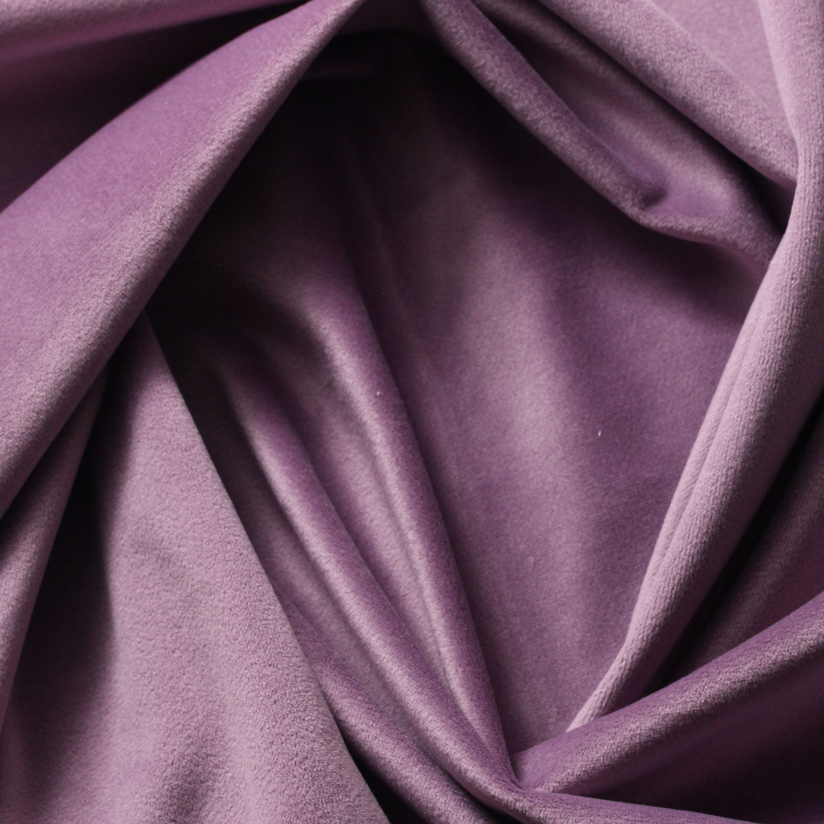 Camden Velvet Polyester Fabric - Solid Color, 60" Width (1 Yard)