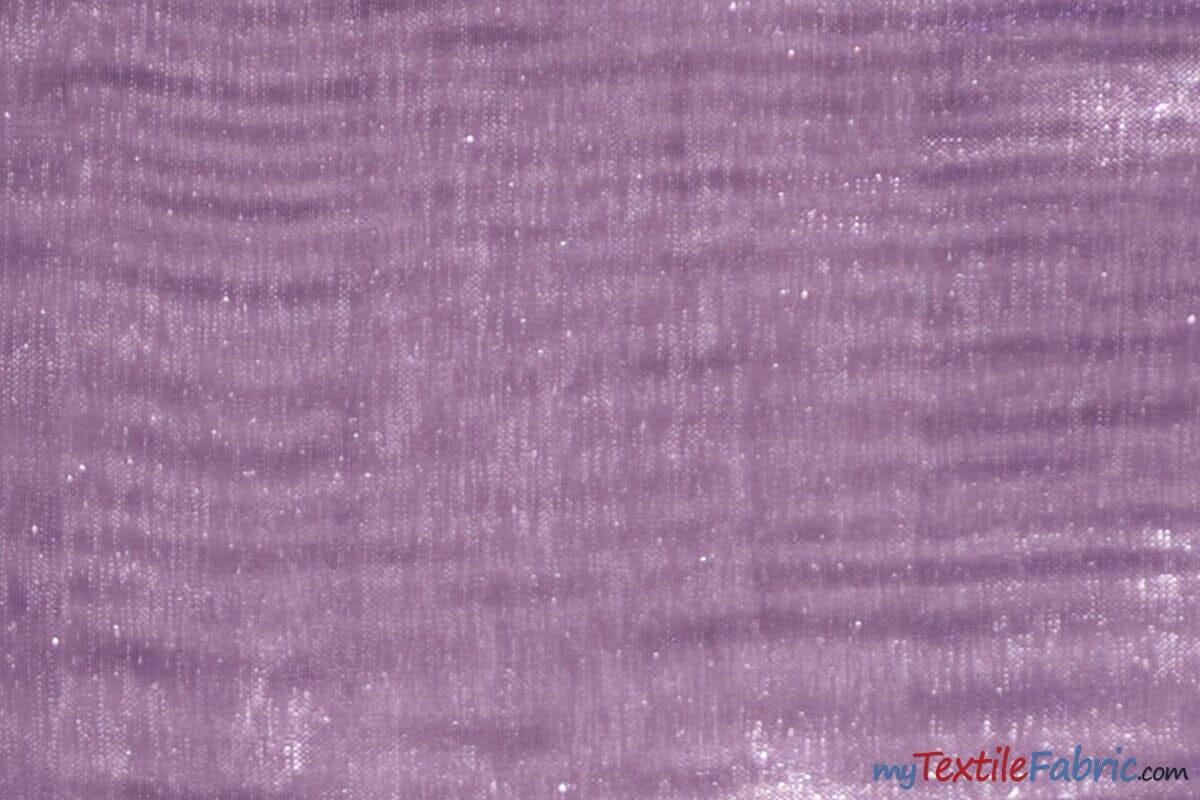 Mirror Organza Polyester Fabric - Sheer, Soft And Smooth, 58/60" Width (Continuous Yards & By Bolt)