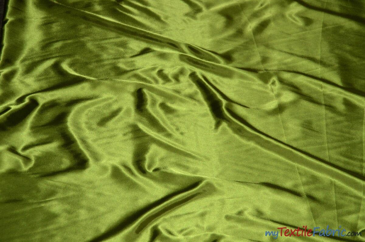 Silky Soft Medium Satin Polyester Fabric - Solid, 58/60" Width (70 Yard Bolt)