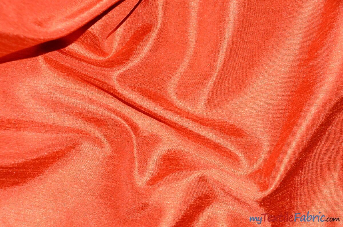 Shantung Satin Polyester Fabric - Reversible Satin Dupioni Silk, Multiple Colors, 58/60" Width (Yards, Bolts, Sample Swatches)