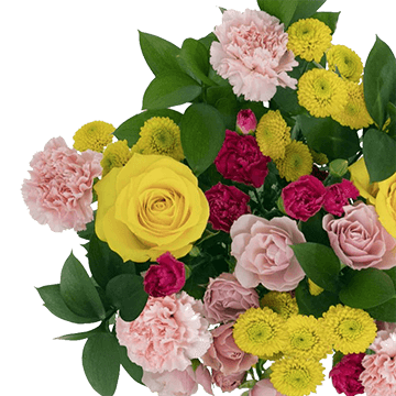 Umbrella Flower Bouquet Fresh Mixed Arrangement