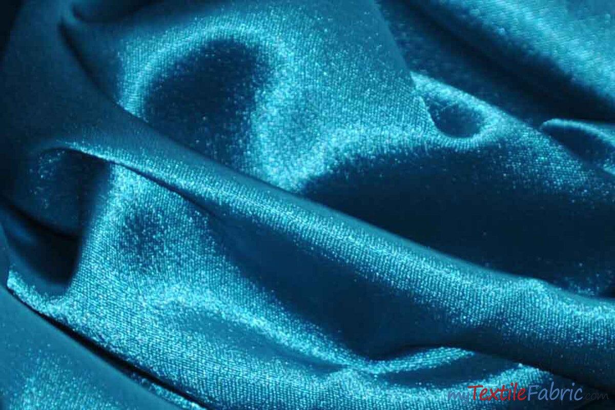 Superior Quality Crepe Back Satin Fabric - Multiple Colors, 58/60" Width (1 Yard)