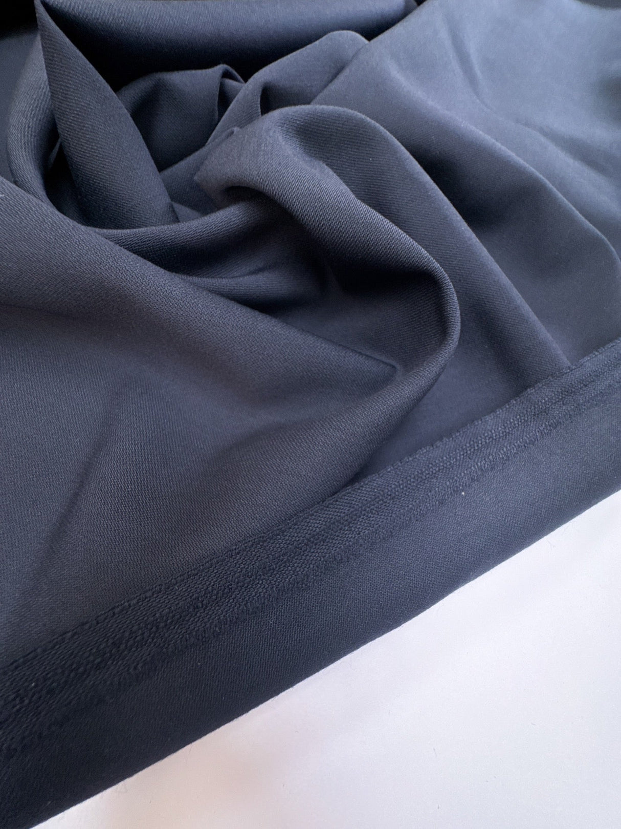 Blue Wool Polyamid Woven