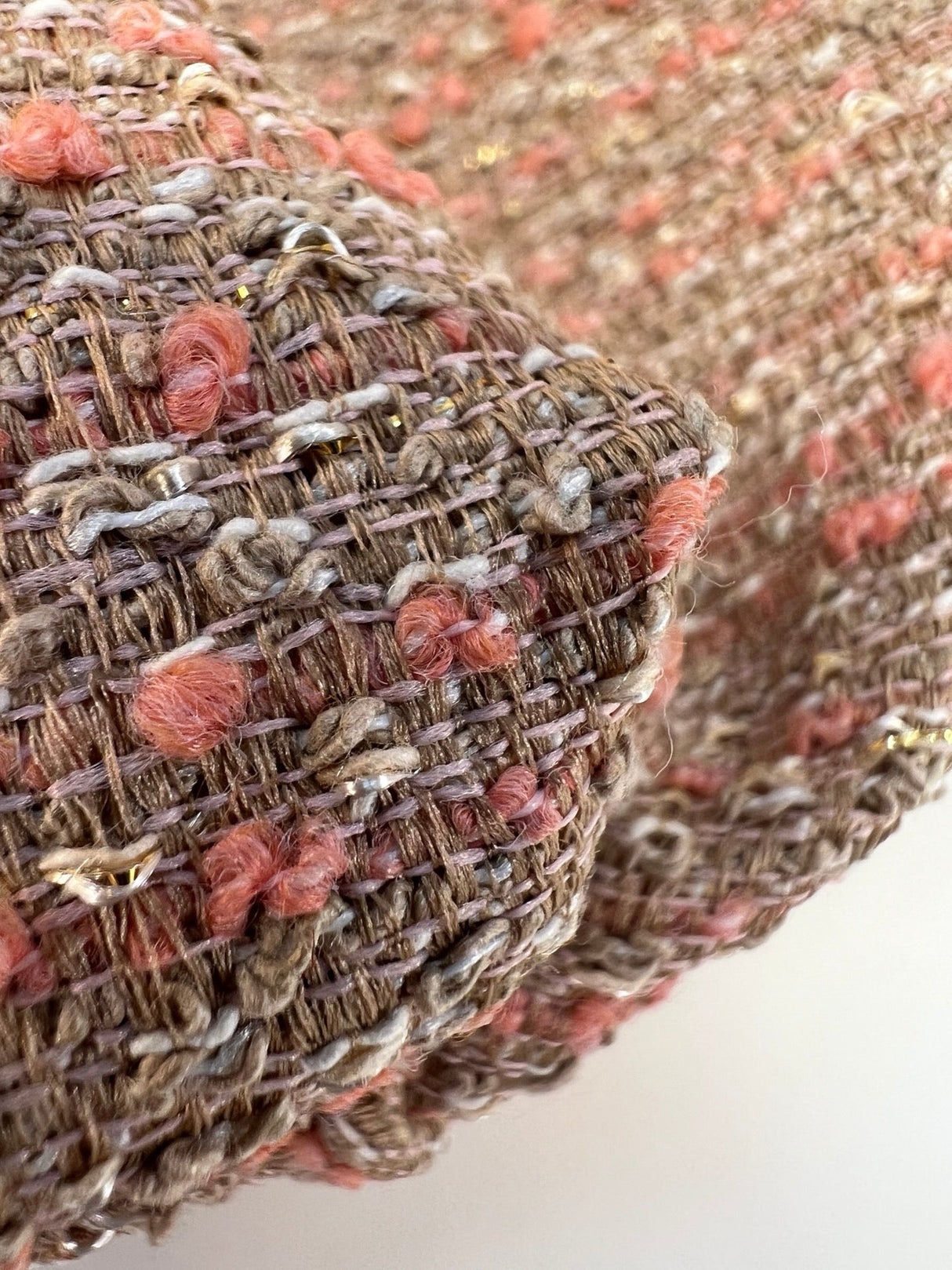 Bouclé Blend Suit Fabric Multicolour