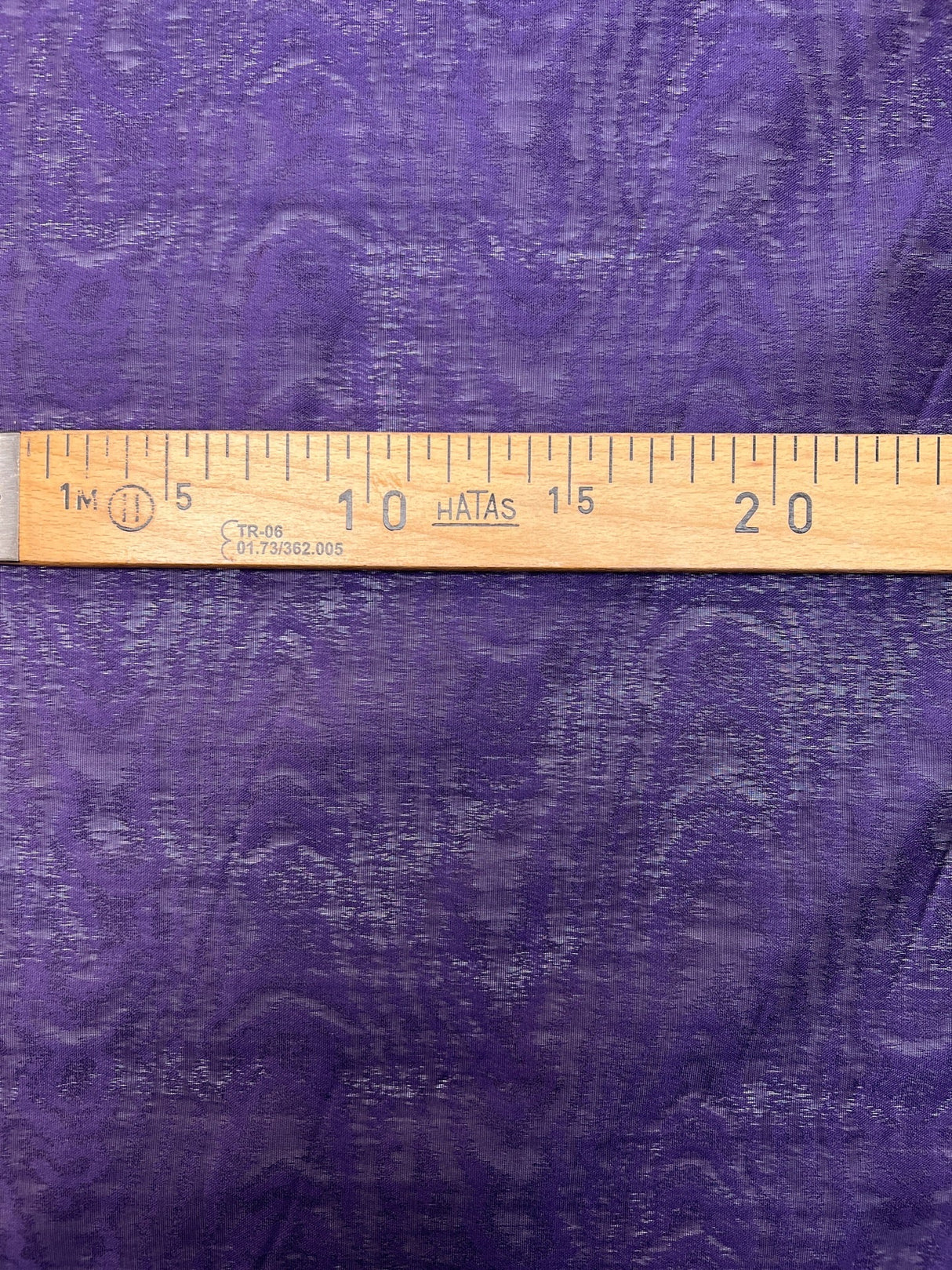 Polyester Jacquard Fabric Purple Shade