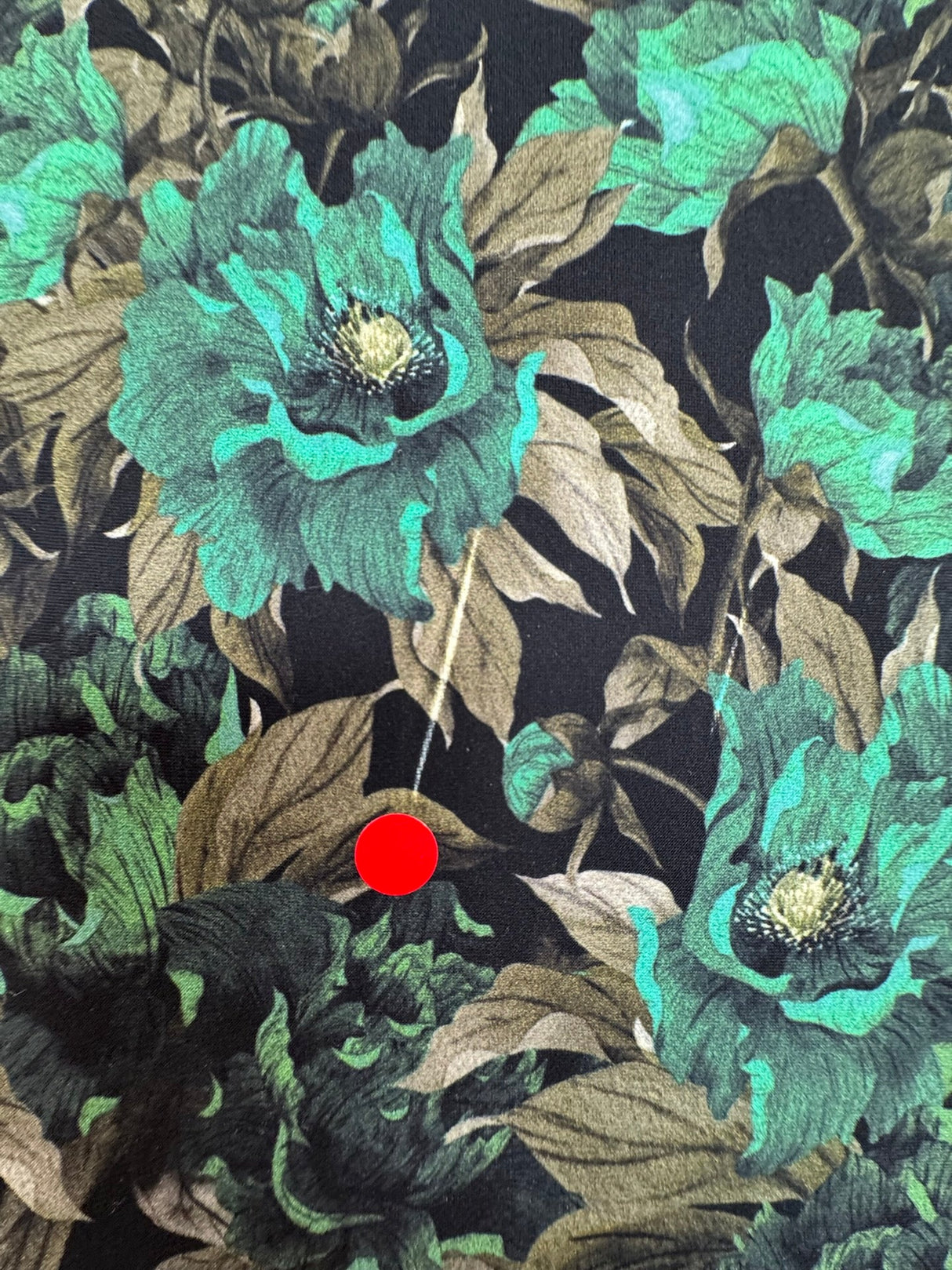 Polyamide Elastane Knitted Floral Fabric