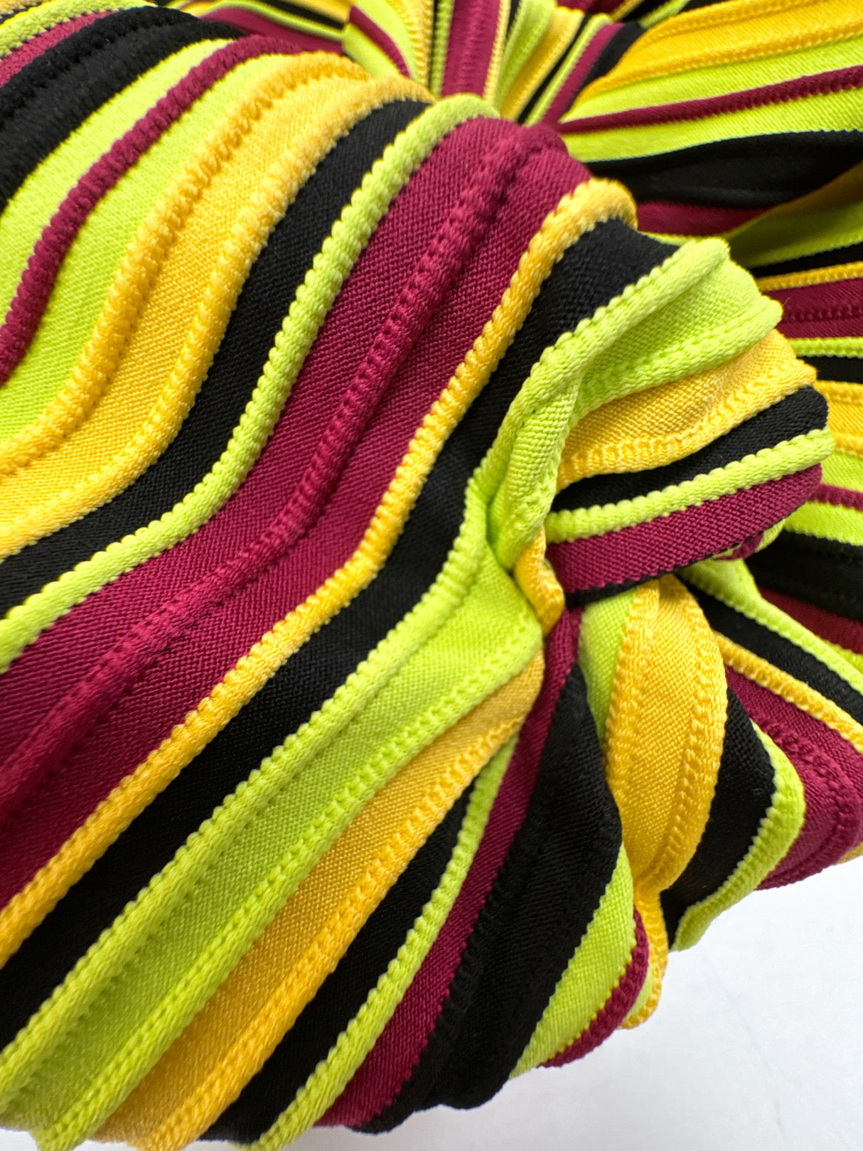 Polyamide Elastane Ribbed Knit Multicolour