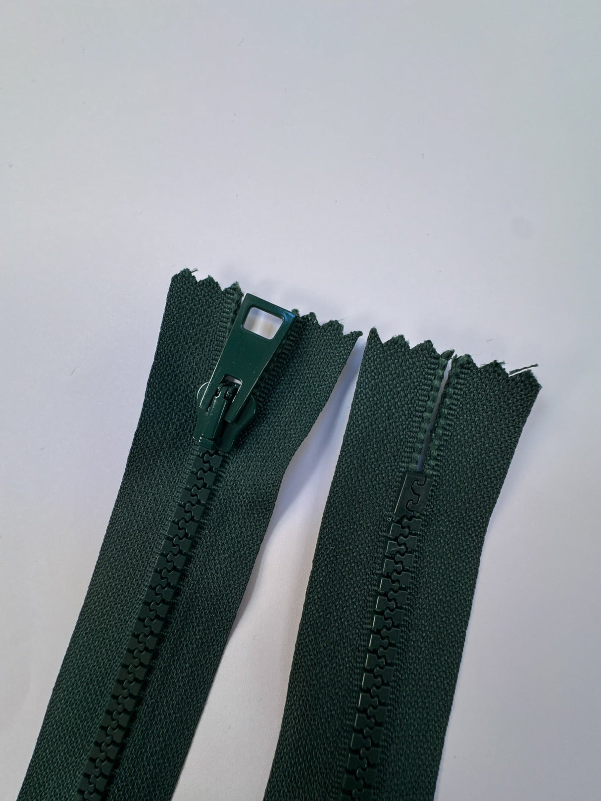 Green Plastic Sewing Notions