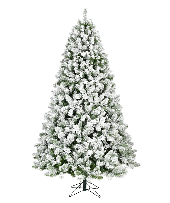9' TREE, 2580 TIPS, METAL STAND, 65" DIA