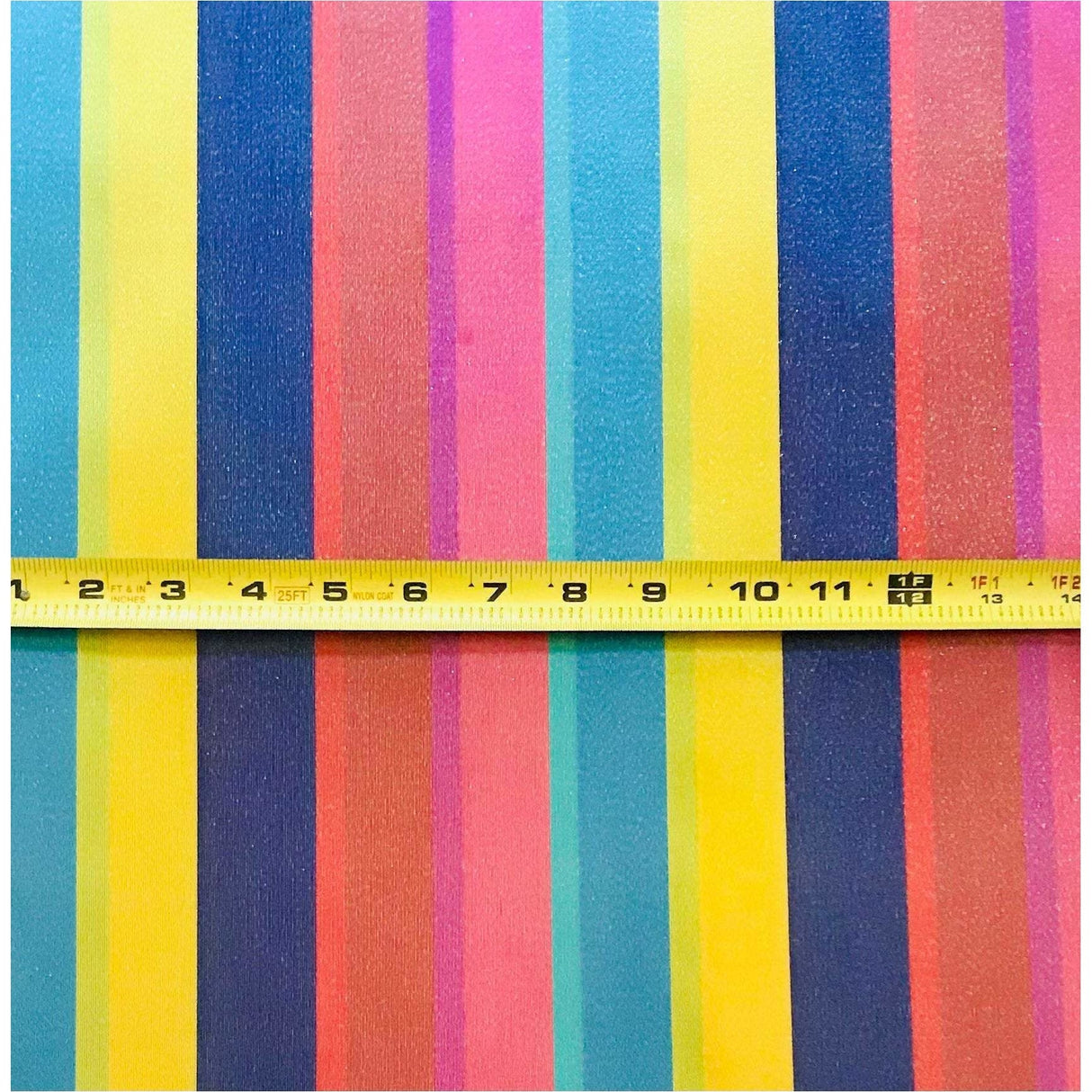 African Damask Metallic Jacquard Fabric - Pink, Red, Blue, Yellow Rainbow Boss, 19" Width (2 Yards)