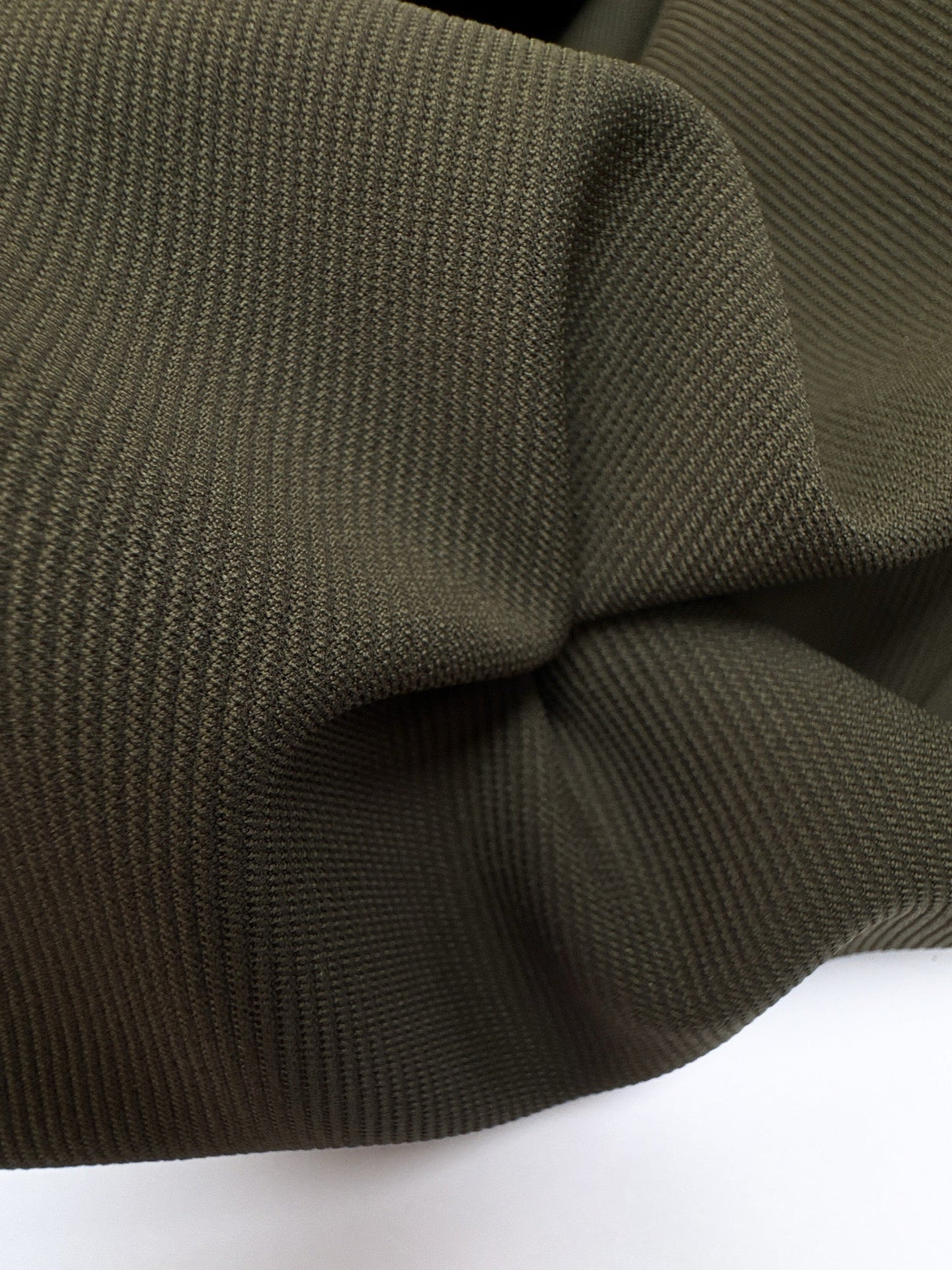 Green Polyamide Elastane Twill
