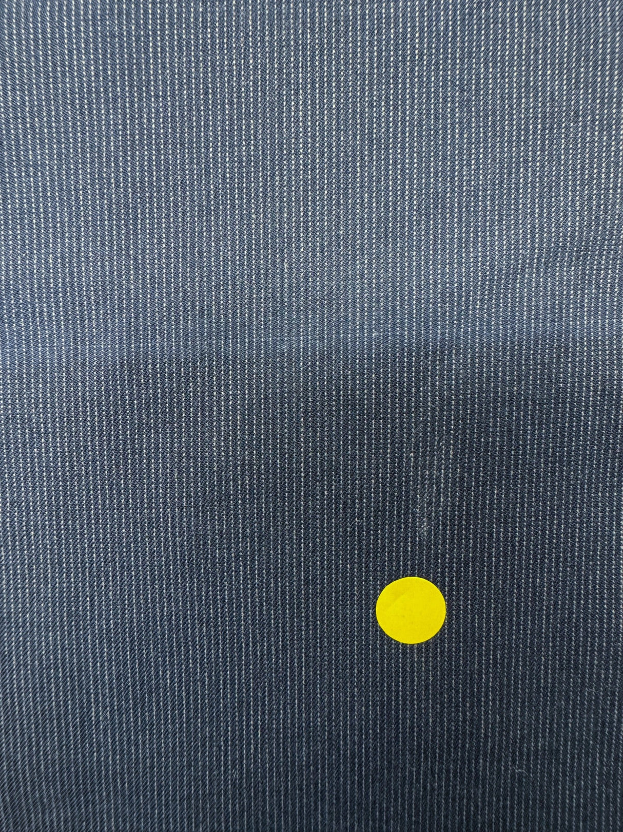Italian Blue Striped Viscose Fabric