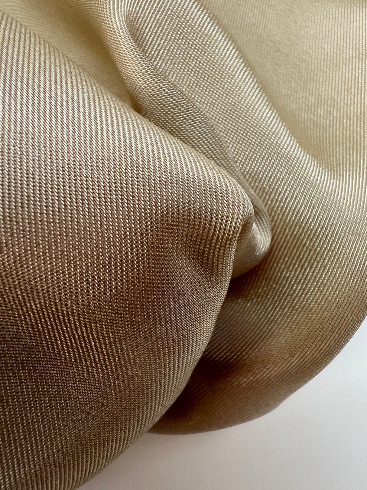 Beige Viscose Lining Fabric