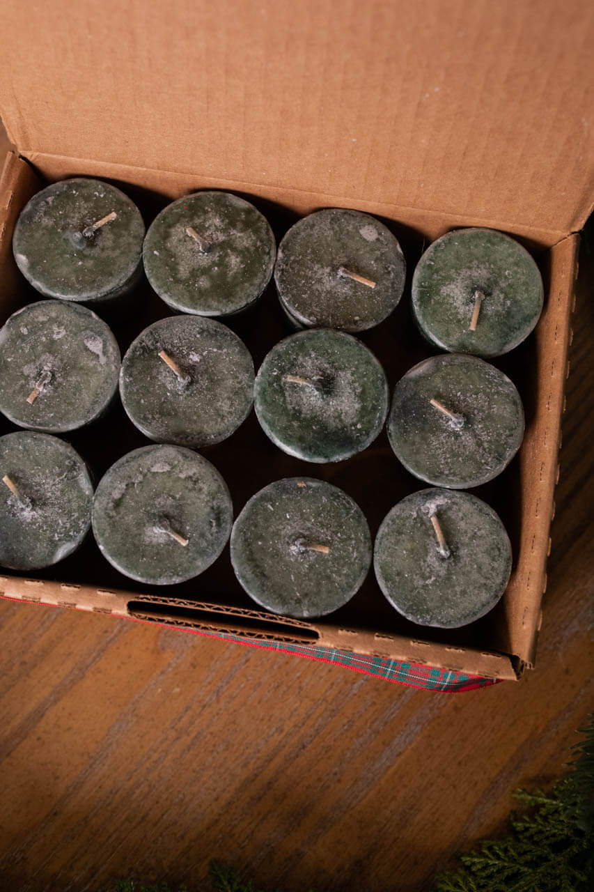 Decorator’s Warehouse Piney Woods Tea Candles - Set of 12