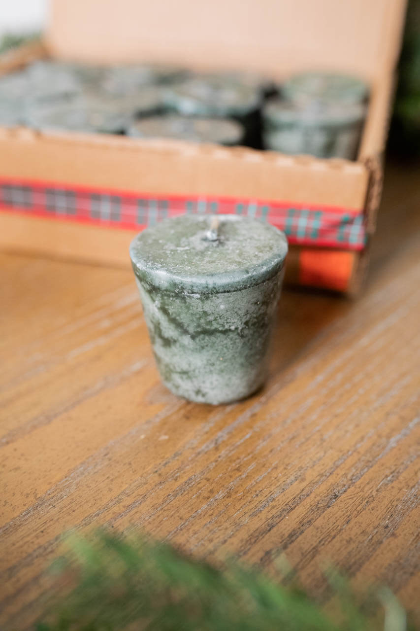 Decorator’s Warehouse Piney Woods Tea Candles - Set of 12