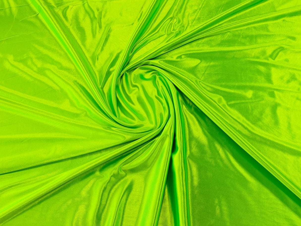 Deluxe Heavy Shiny Polyester Spandex Fabric - 58" Width, Shiny Finish (1 Yard)