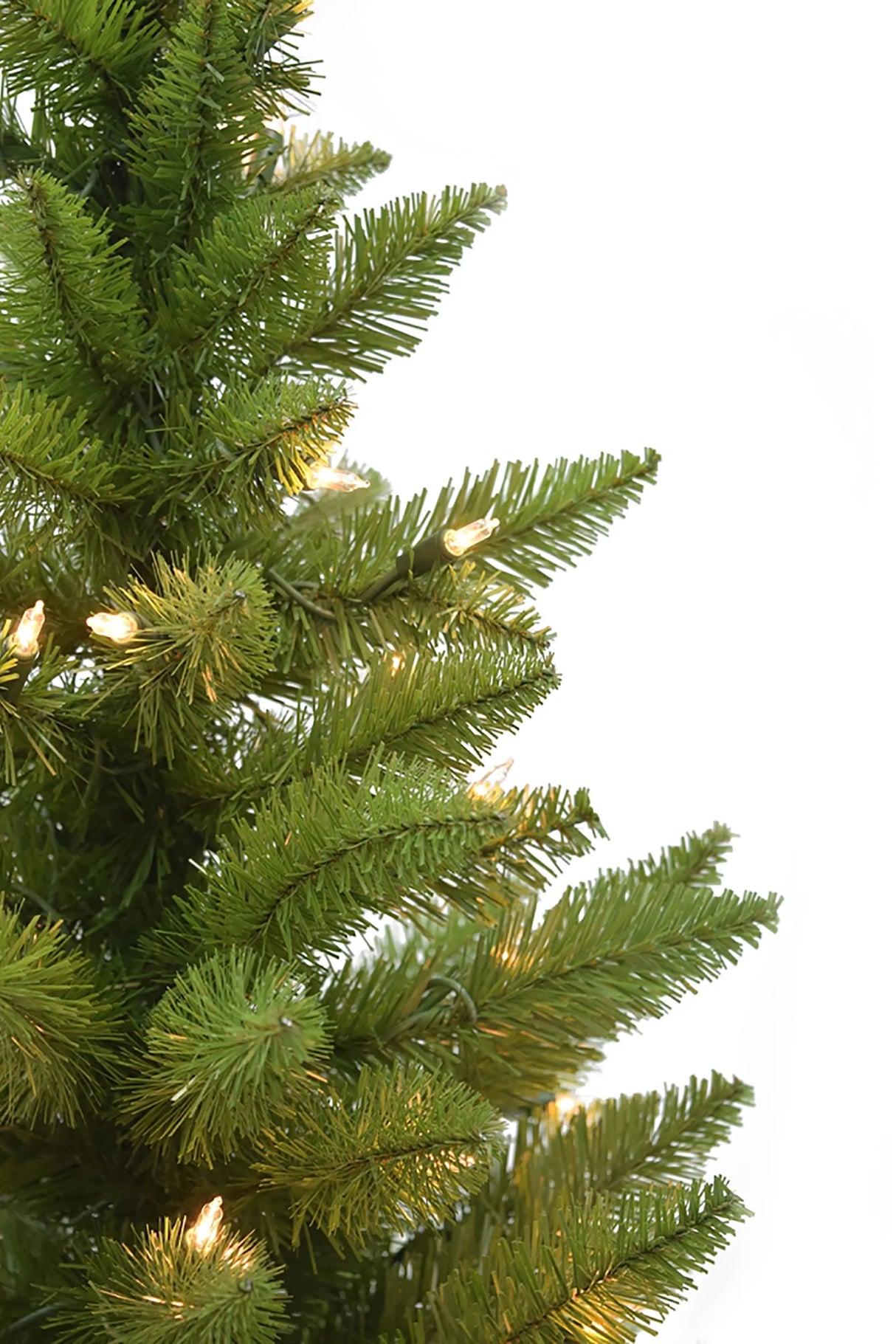 3' Prelit Tabletop Christmas Tree with Burlap Base