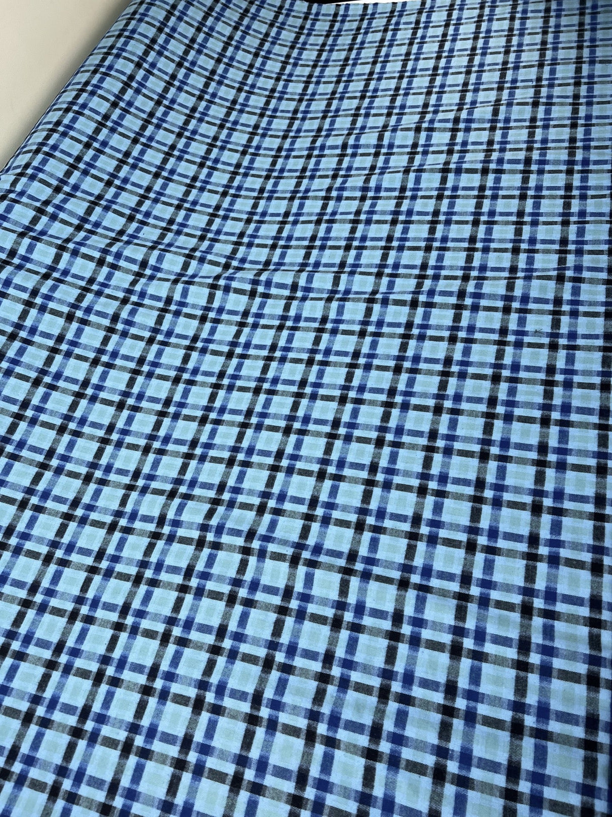 Cotton Flannel Striped Checked